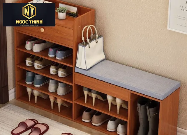 TỦ GIÀY DÉP CÓ NGĂN KÉO NHỎ - TGD03